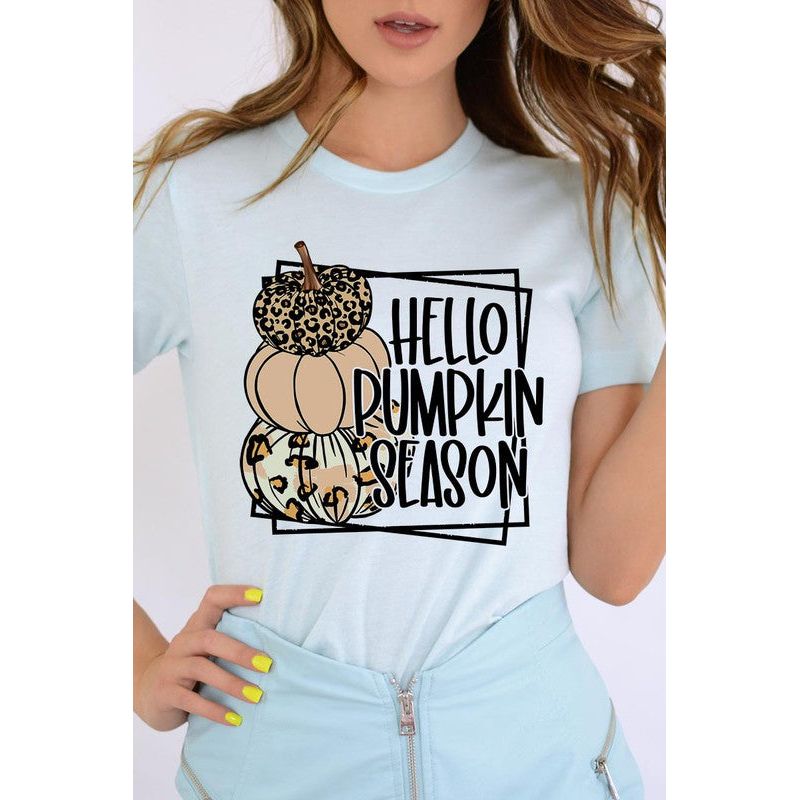 COLOR BEAR Hello Pumpkin Season Short sleeve Graphic T-Shirt
