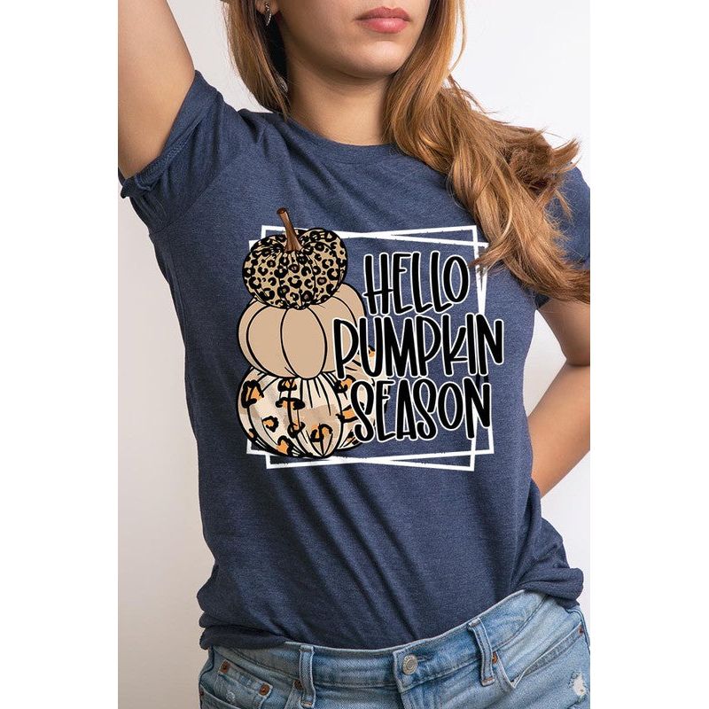 COLOR BEAR Hello Pumpkin Season Short sleeve Graphic T-Shirt