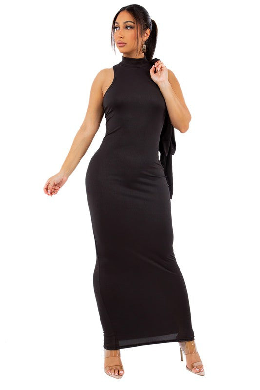 CLAUDE 2 Piece Bodycon Maxi Dress & Jacket Set
