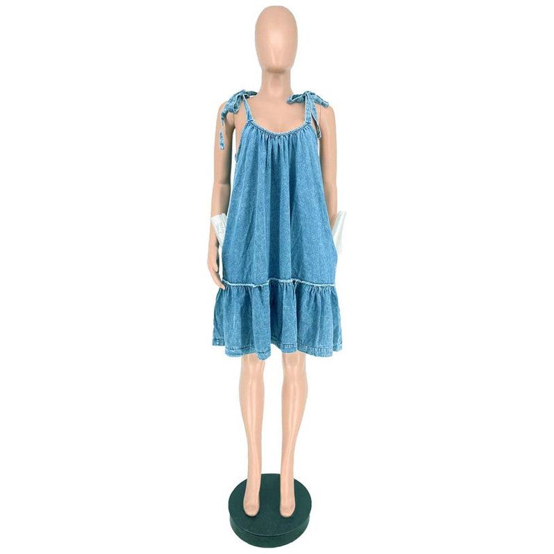 SEXY SUMMER DENIM DRESS