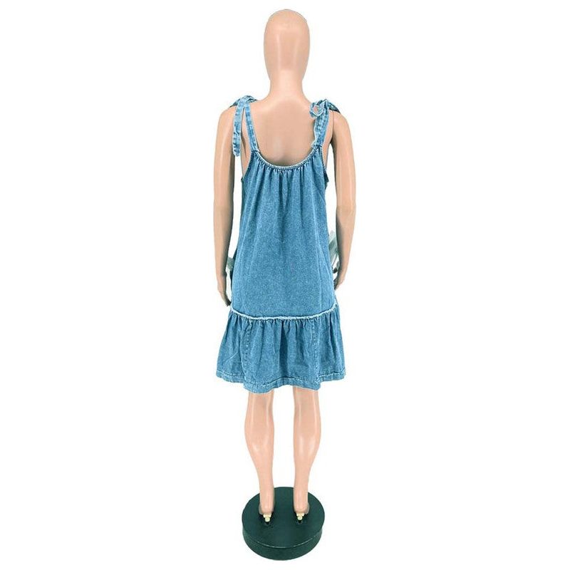 SEXY SUMMER DENIM DRESS