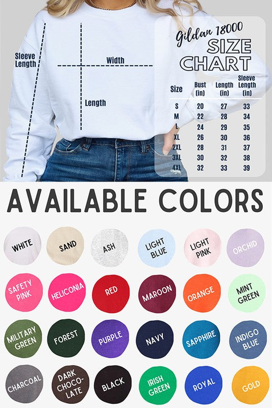 Cali Women's "God is Good That's Enough" Religious Graphic Sweatshirt