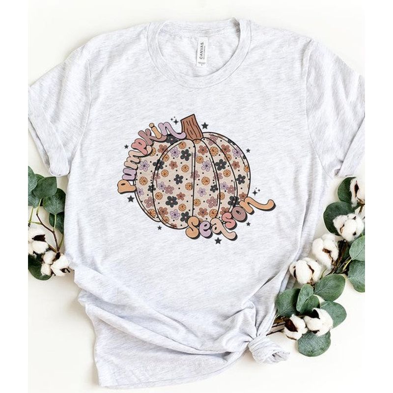 COLOR BEAR "Pumpkin Season" Autumn Graphic T-Shirt