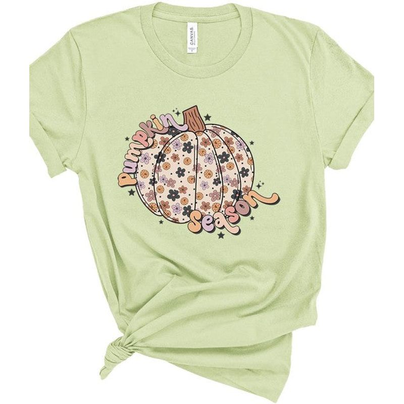 COLOR BEAR "Pumpkin Season" Autumn Graphic T-Shirt
