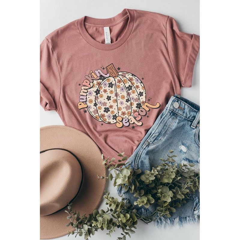COLOR BEAR "Pumpkin Season" Autumn Graphic T-Shirt