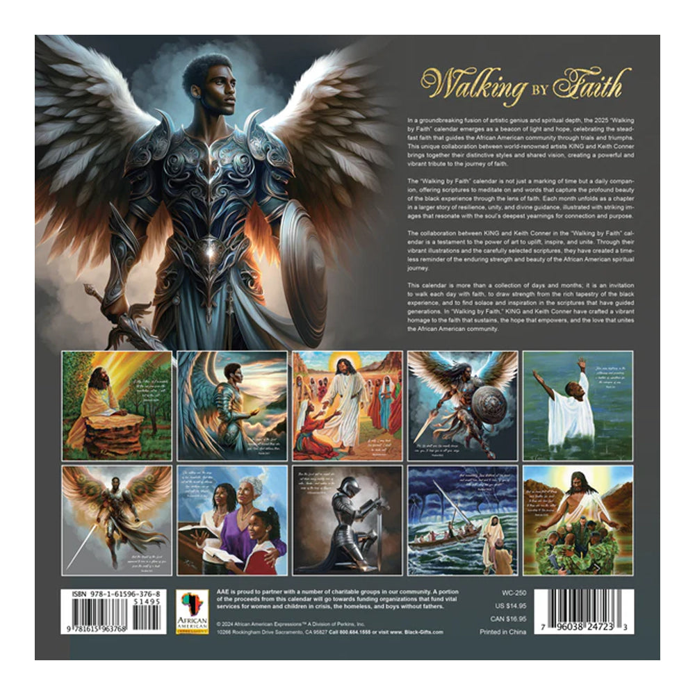 2025 Walking by Faith Wall Calendar