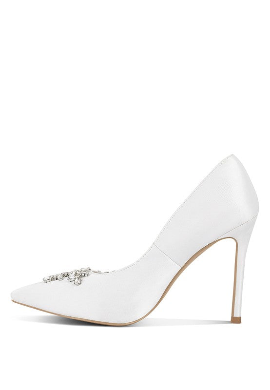Ashlyn Rhinestones Embellished Stiletto Pumps