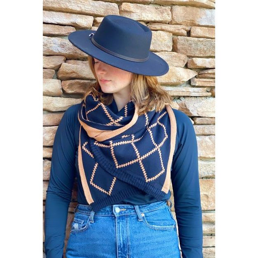ELLISON & YOUNG Paris Class Knit Scarf