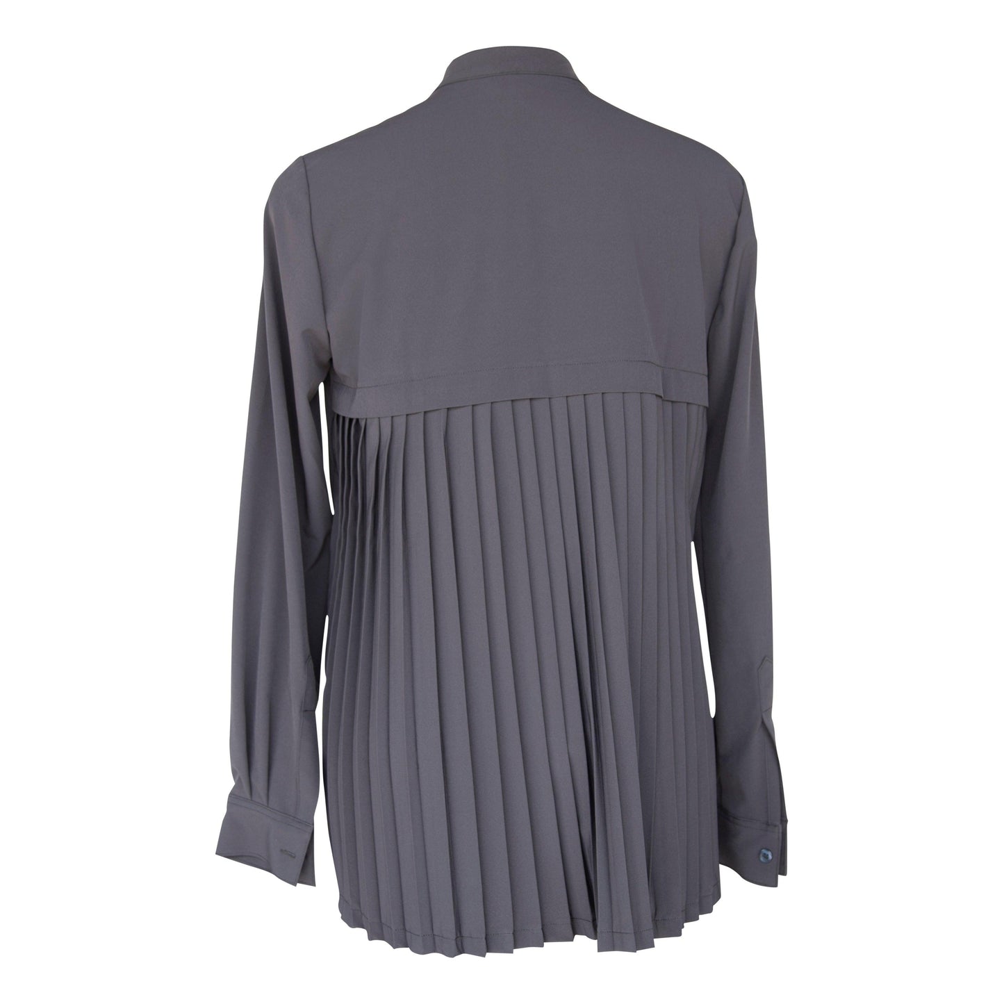 Stylish Pleated Blouse in Black – Women’s Elegant Top