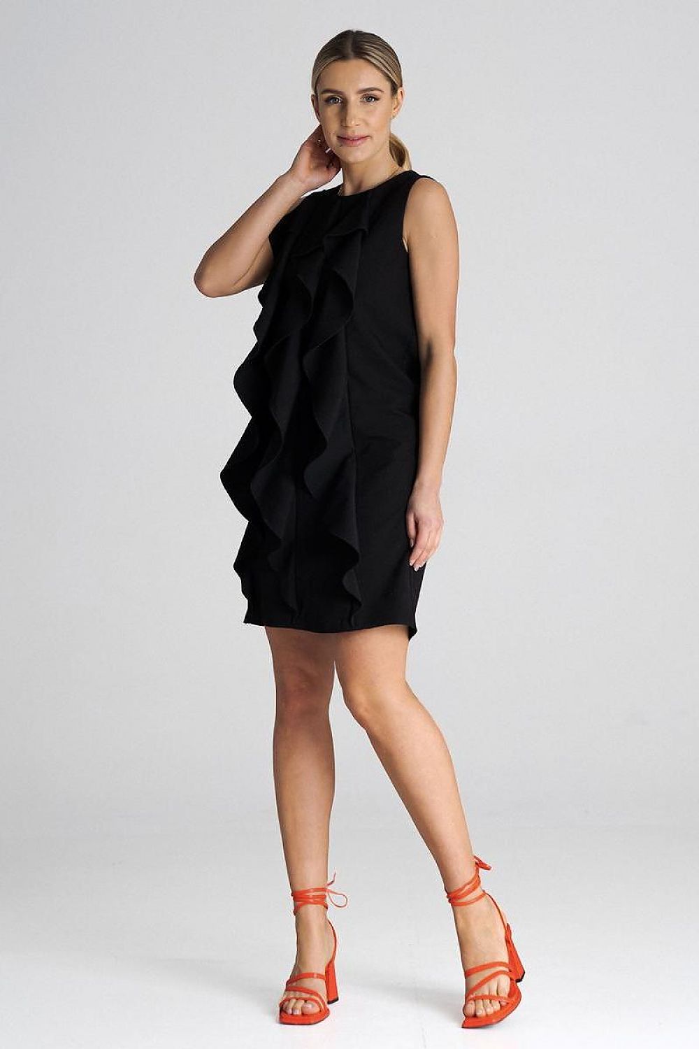 FIGL Women's Sleeveless Mini Cocktail Dress