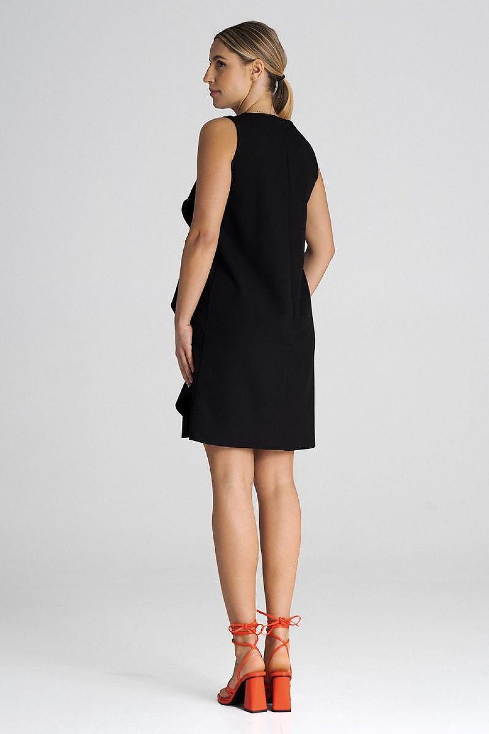 FIGL Women's Sleeveless Mini Cocktail Dress