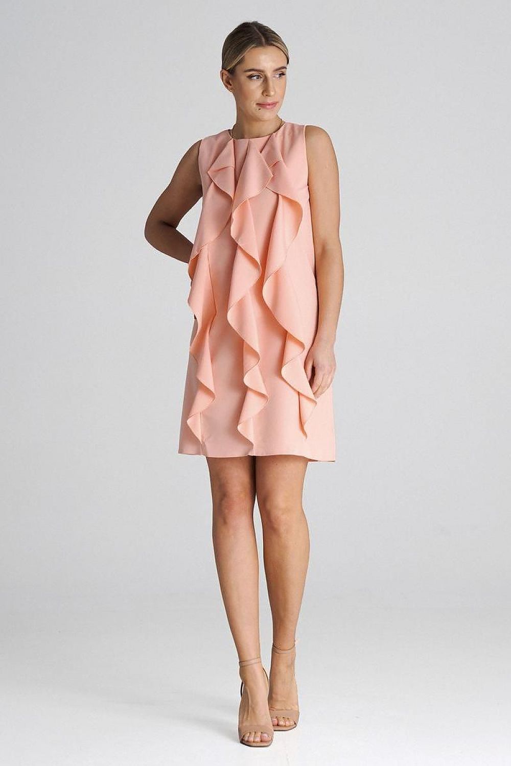 FIGL Women's Sleeveless Mini Cocktail Dress