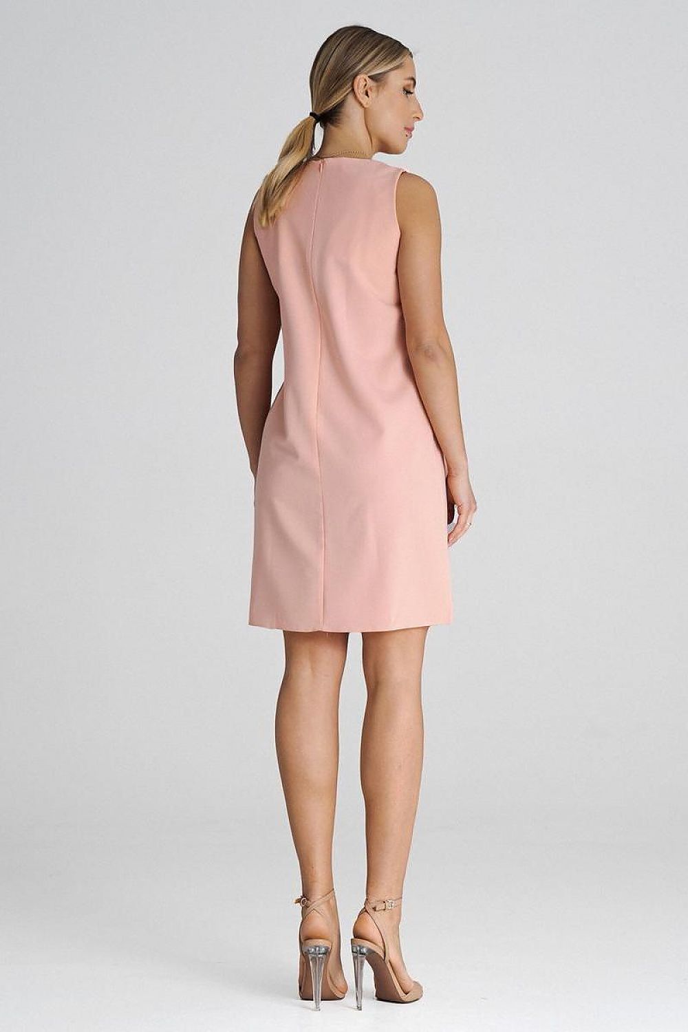 FIGL Women's Sleeveless Mini Cocktail Dress