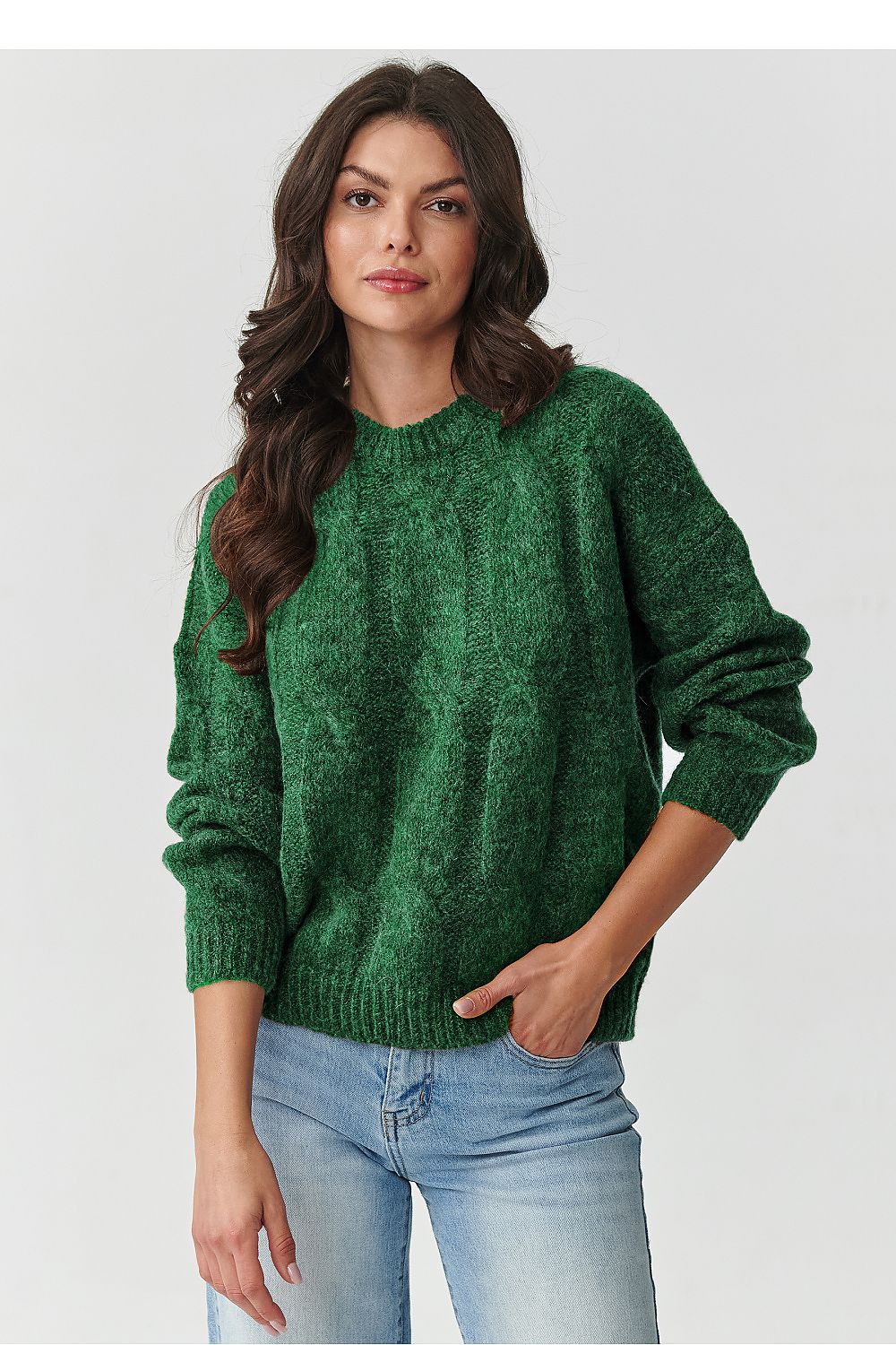 Jumper model 217358 Makadamia