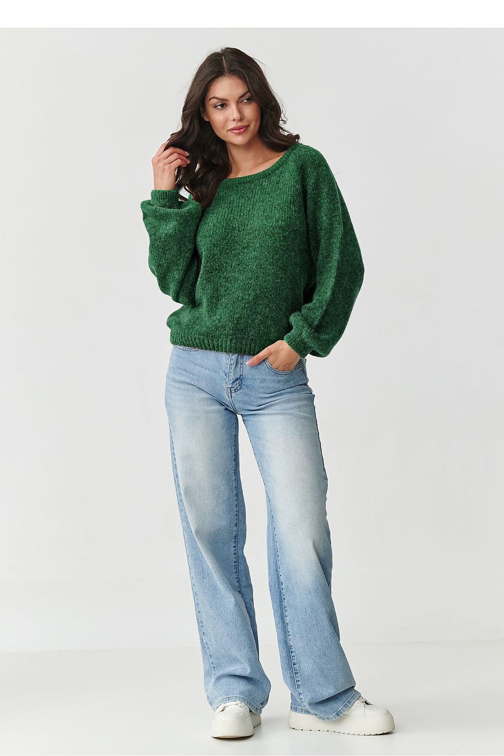 Jumper model 217386 Makadamia