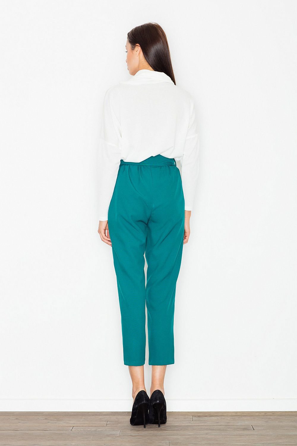 FIGL Women Belted Professional Trousers