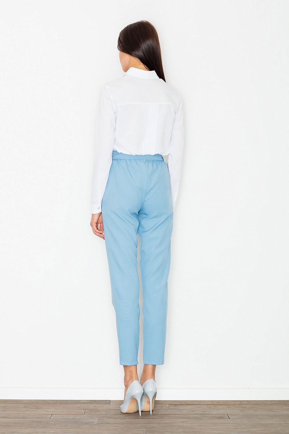 FIGL Women Belted Professional Trousers
