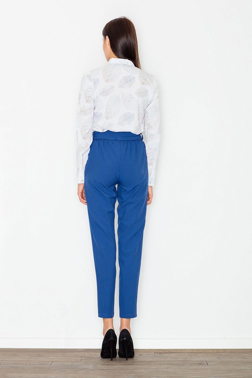 FIGL Women Belted Professional Trousers