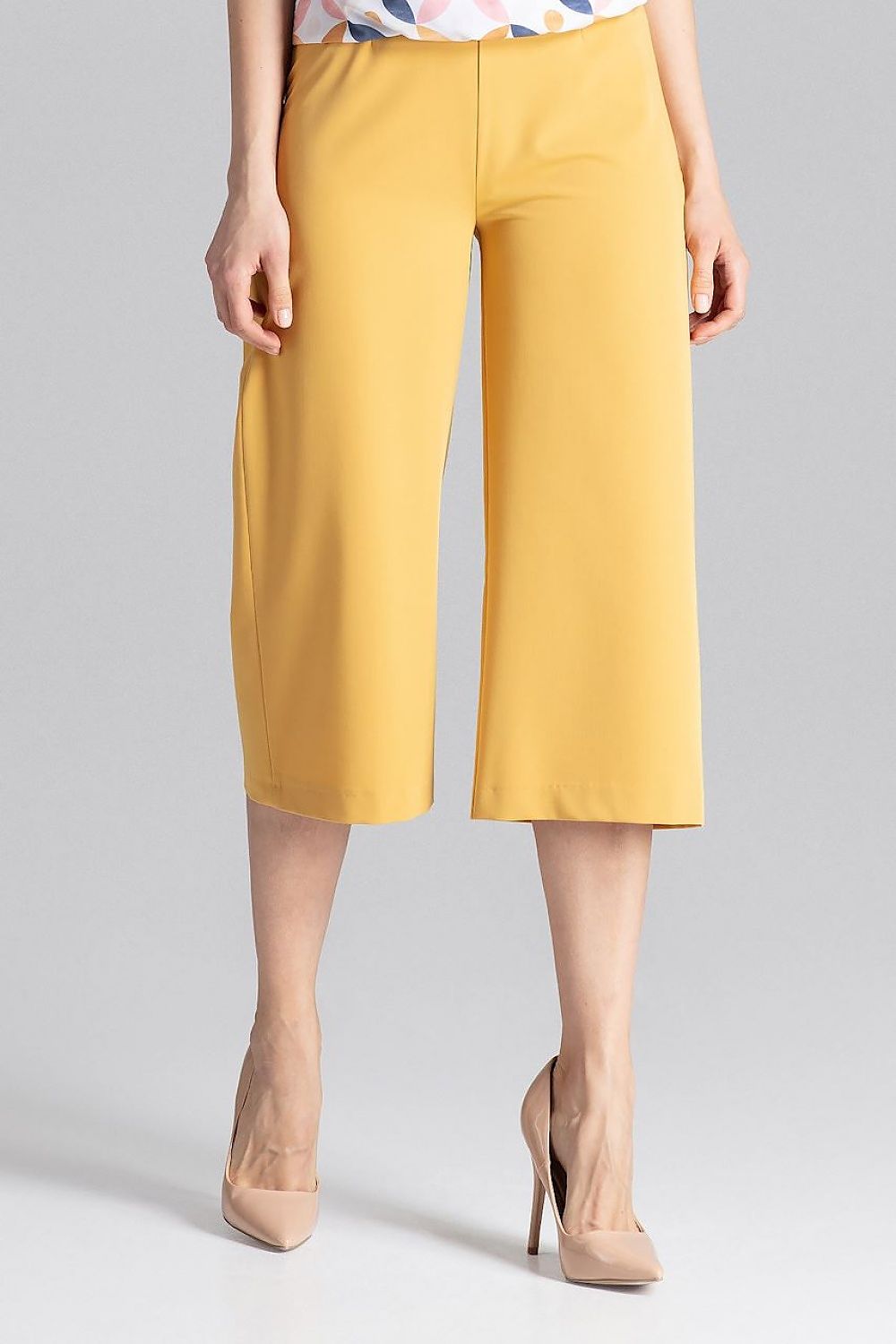 FIGL Women's Wide-leg Midi 7/8 Trousers