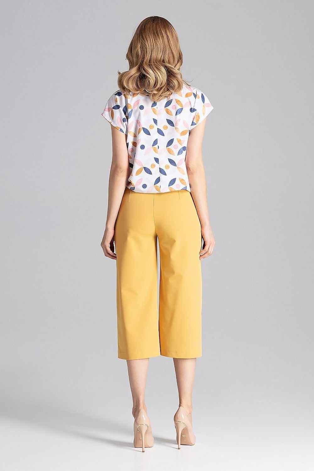 FIGL Women's Wide-leg Midi 7/8 Trousers