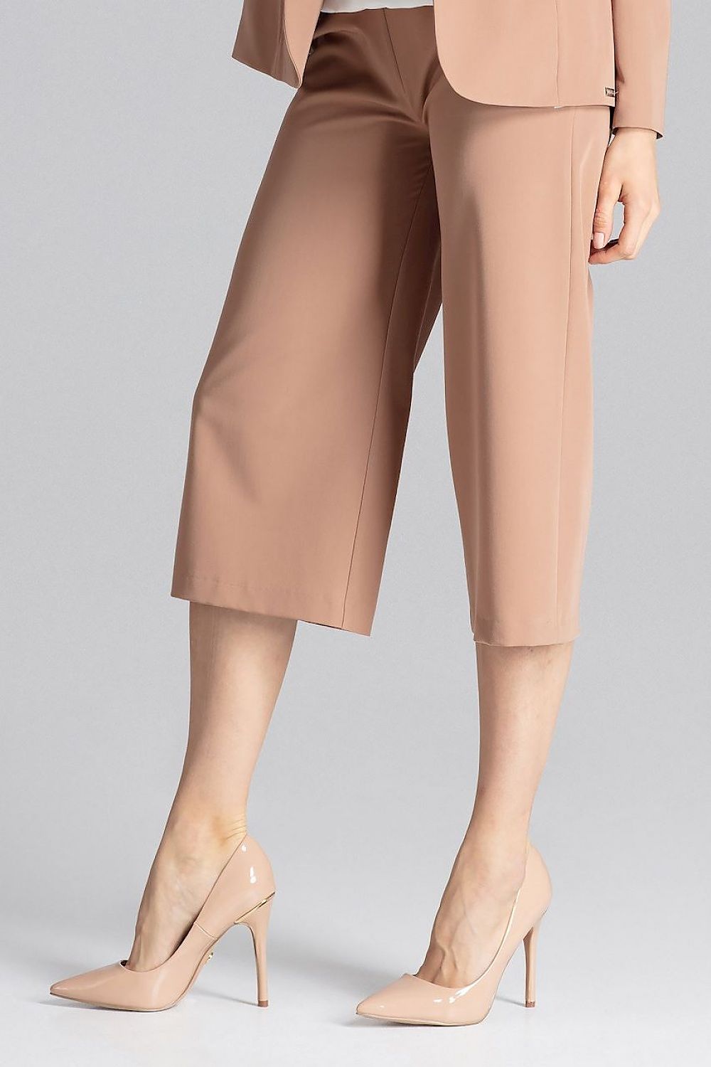 FIGL Women's Wide-leg Midi 7/8 Trousers