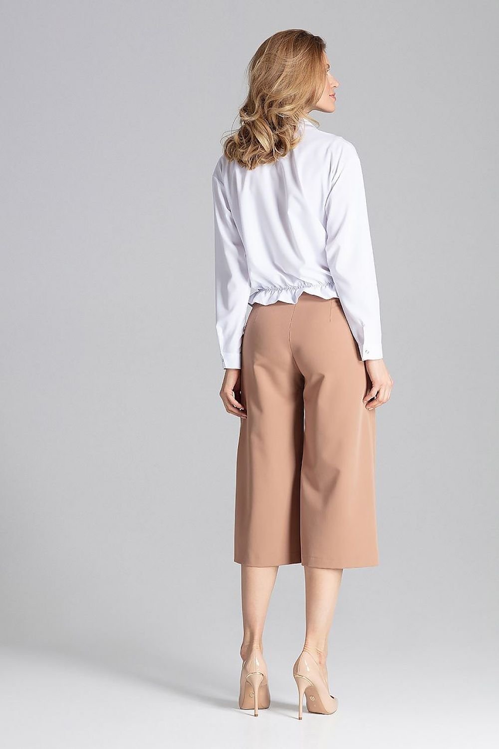 FIGL Women's Wide-leg Midi 7/8 Trousers