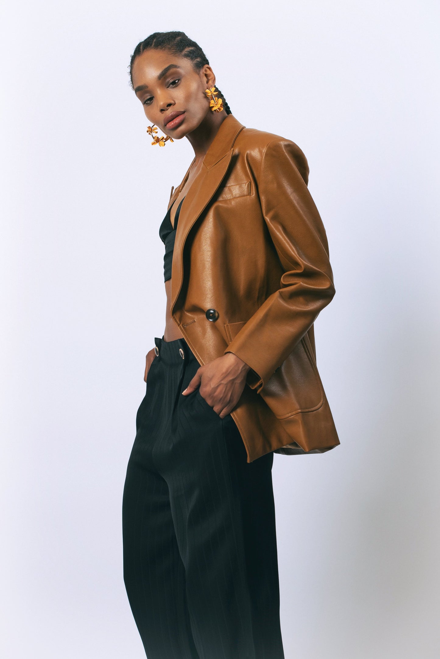 Cocoa Couture Blazer – Couture Blazer, Stylish Jacket