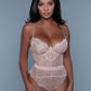 Wicked Women's Sexy Floral Lace Bodysuit Lingerie