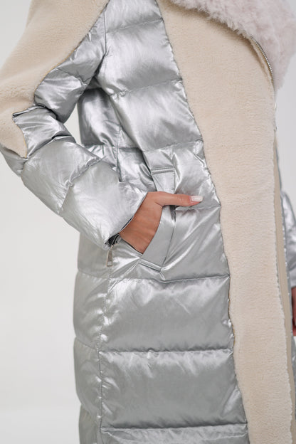 Kalgan Trim Down Long-line Coat