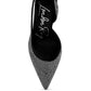RAG & Co. Saranna Rhinestone Embellished Suede Heel Sandals