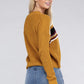 AMBIANCE APPAREL Striped Pullover Knit Sweater