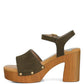 RAG & Co. Daniela Suede High Block Sandals
