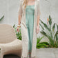 DAVI & DANI Long Summer Cardigan with Fringe
