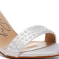 RAG & Co. Klebba Pearls Embellished Satin Sandals