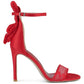 RAG & Co. Delancy Bow Detail Lace Stiletto Sandals