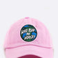 LA JEWELRY "Who Run the World" Patch Cotton Cap
