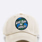 LA JEWELRY "Who Run the World" Patch Cotton Cap