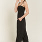JADE by JANE Smocked Tie Strap Jumpsuit