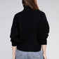 ZENANA Viscose Dolman Sleeve Turtleneck Sweater