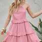 DAVI & DANI Casual Ruffle Sleeveless Mini Summer Dress