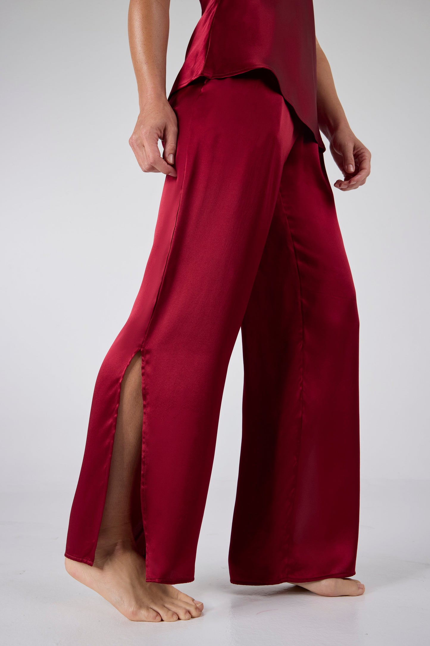 A. ROSE Women's Juliet Luxury Satin Pajama Set