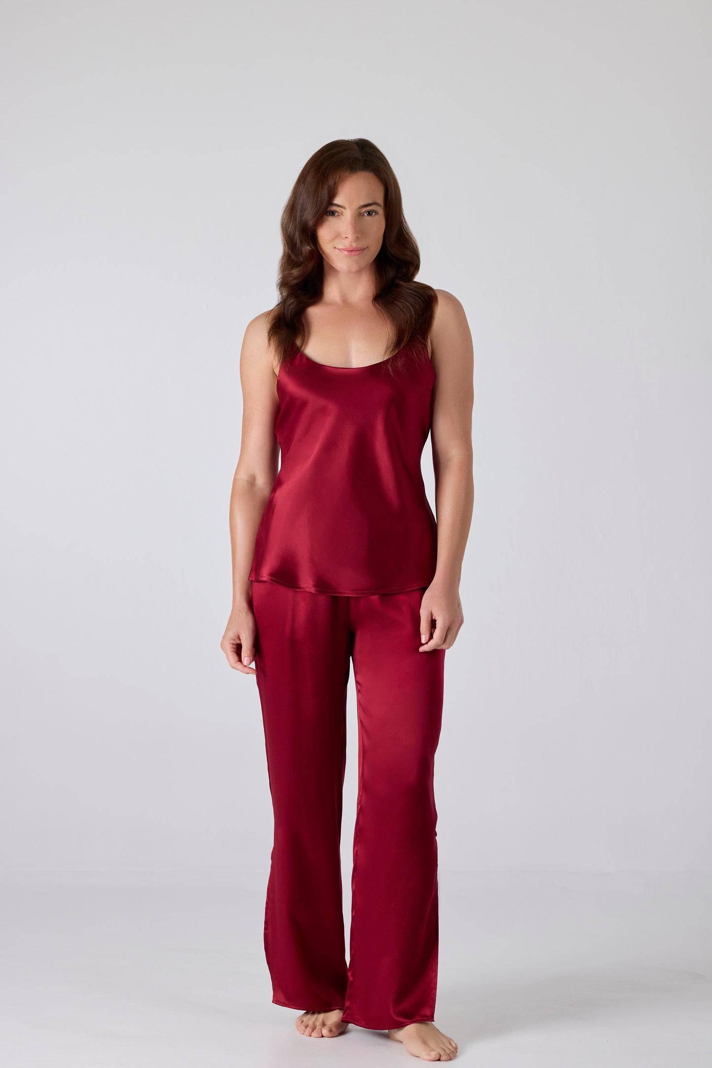 A. ROSE Women's Juliet Luxury Satin Pajama Set