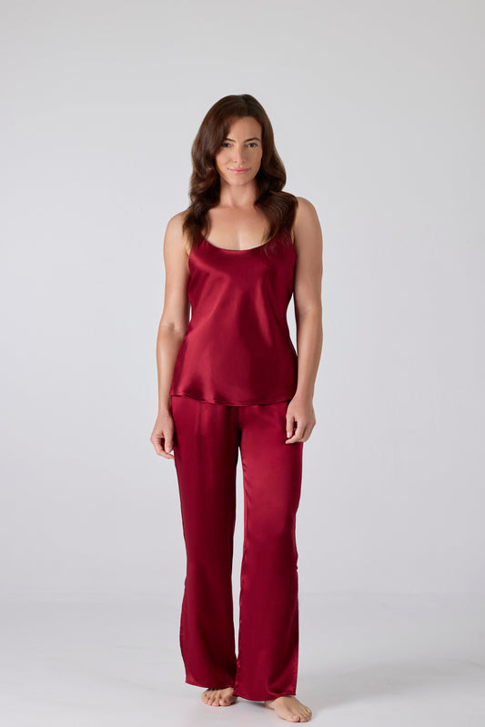 A. ROSE Women's Juliet Luxury Satin Pajama Set