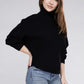 ZENANA Viscose Dolman Sleeve Turtleneck Sweater