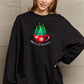 SIMPLY LOVE Full Size "MERRY CHRISTMAS" Graphic Sweatshirt