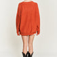 JADE by JANE V-neck Oversized Plus-size Sweater