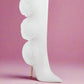 RAG & Co. Chinkara Sheer Big Rose Detail Long Boots