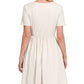 ZENANA Brushed DTY Buttery Soft Fabric Surplice Dress