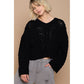POL Hooded Knit Pullover Sweater BST602..
