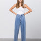 HI-WAIST SLOUCH JEANS